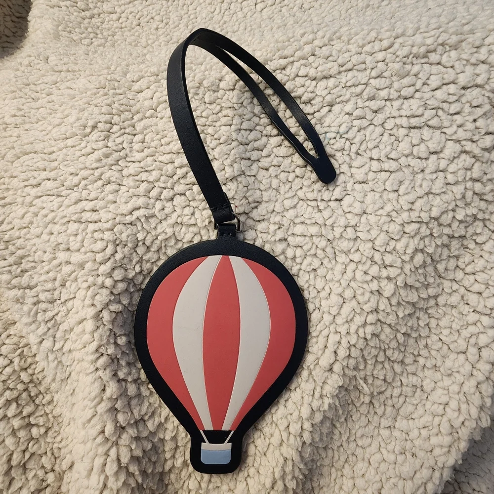 Kate Spade New York Hot Air Balloon Keychain Bag Flair Luggage Tag